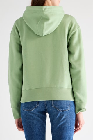 Sweat com capuz - Verde-claro