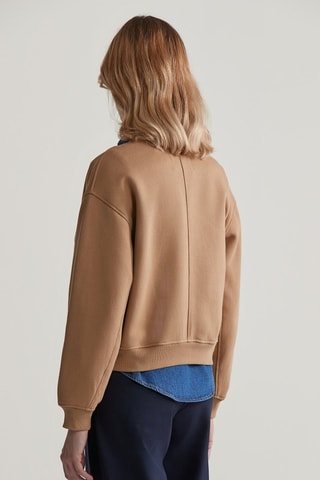 Bomber relaxado - Bege