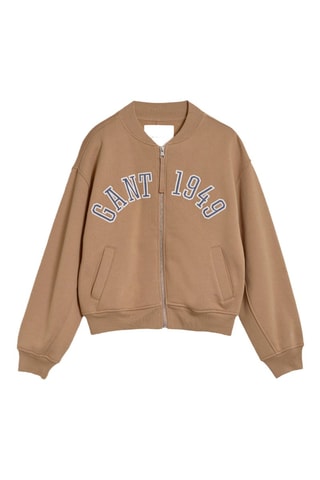 Bomber relaxado - Bege