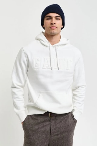 Sweat com capuz - Branco