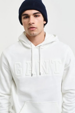 Sweat com capuz - Branco