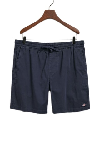 Calções regular - Azul-marinho