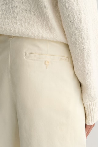 Calções relaxed - Creme