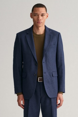 Blazer slim - Azul-marinho