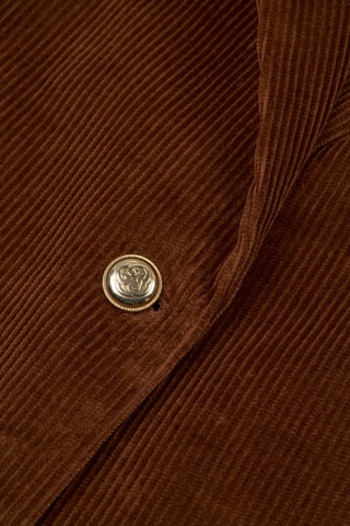 Blazer em veludo - Castanho