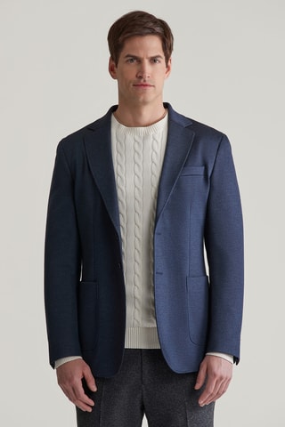 Blazer slim - Azul-marinho