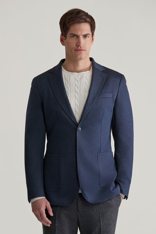 Blazer slim - Azul-marinho