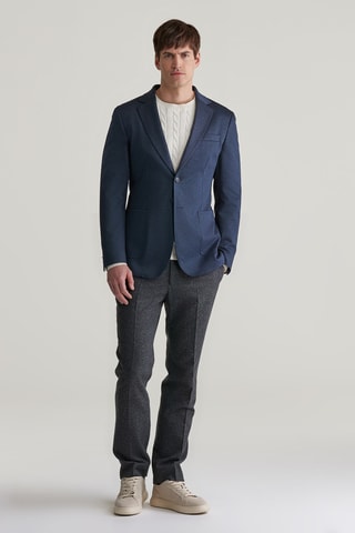 Blazer slim - Azul-marinho