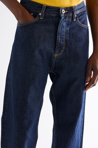 Calças de ganga - Azul-escuro