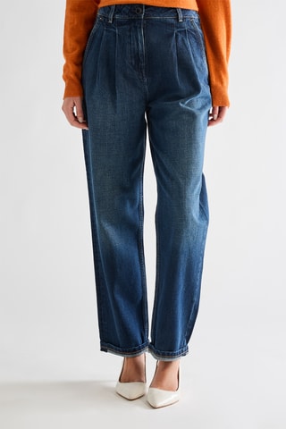 Calças de ganga - Azul-escuro