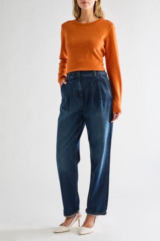 Calças de ganga - Azul-escuro