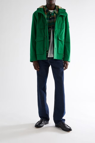 Casaco com capuz - Verde