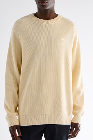 Camisola em algodão biológico - Bege