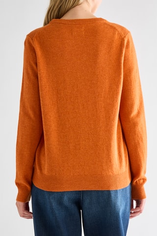 Camisola em lã - Laranja