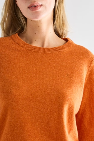 Camisola em lã - Laranja