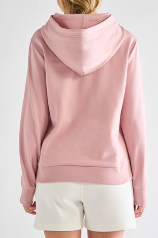 Sweat com capuz - Rosa