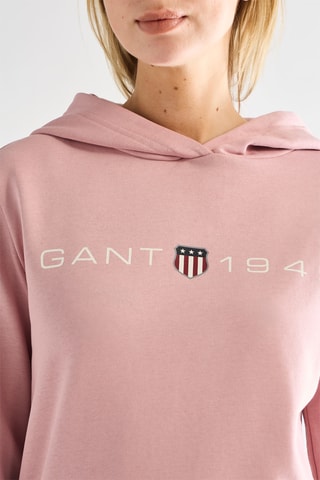 Sweat com capuz - Rosa