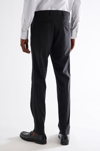 Calças de lã - Preto