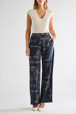 Calças - Azul-marinho