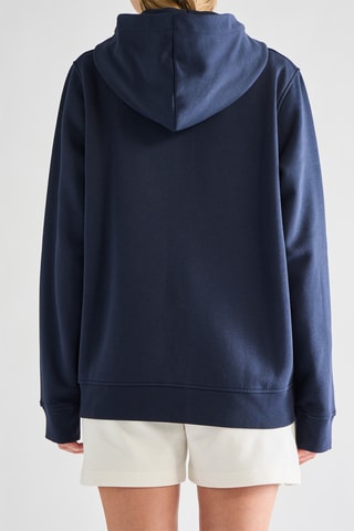 Sweat com capuz - Azul-marinho