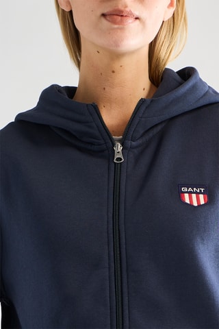 Sweat com capuz - Azul-marinho