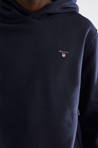 Sweat com capuz - Azul-marinho