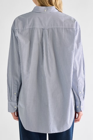 Camisola em algodão biológico - Azul