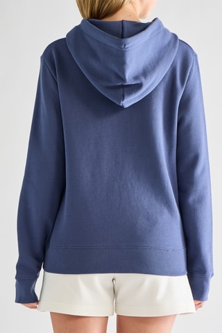 Sweat com capuz - Azul