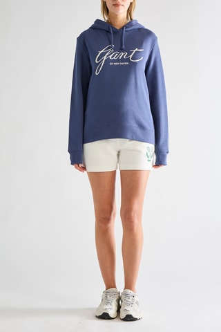 Sweat com capuz - Azul