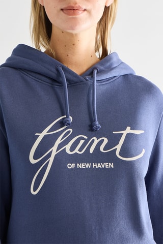 Sweat com capuz - Azul