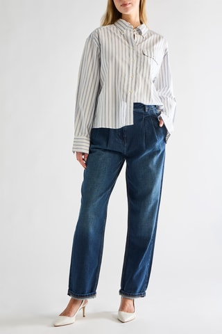 Camisola em algodão biológico - Branco