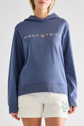 Sweat com capuz - Azul