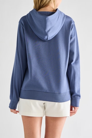 Sweat com capuz - Azul