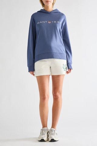 Sweat com capuz - Azul