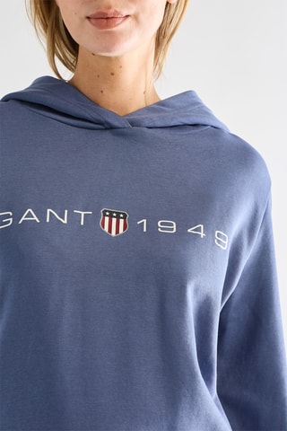 Sweat com capuz - Azul