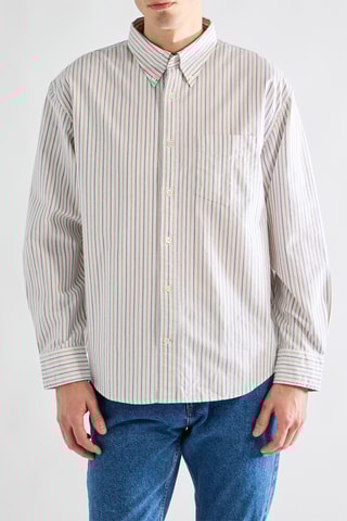 Camisa em algodão biológico - Branco