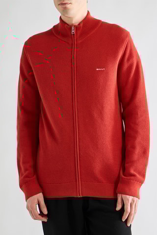 Casaco de malha - Vermelho