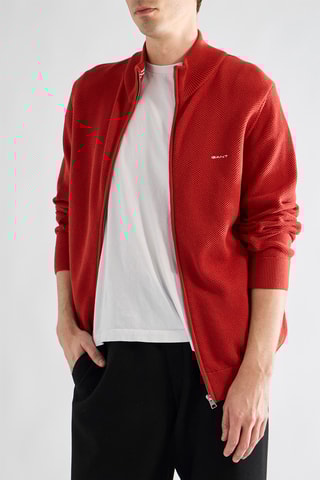 Casaco de malha - Vermelho