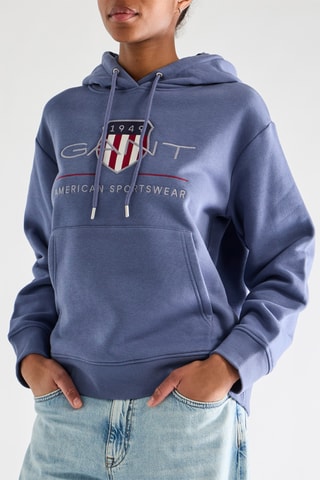 Sweat com capuz - Azul