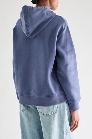 Sweat com capuz - Azul