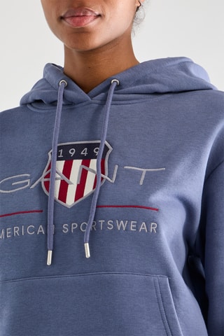 Sweat com capuz - Azul