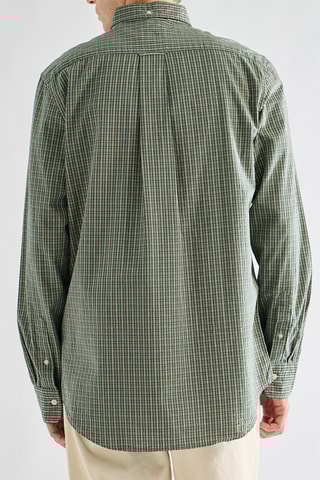 Camisa em algodão biológico - Verde