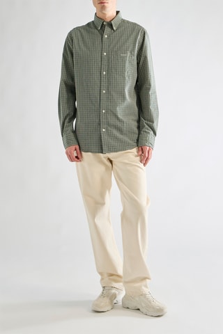 Camisa em algodão biológico - Verde