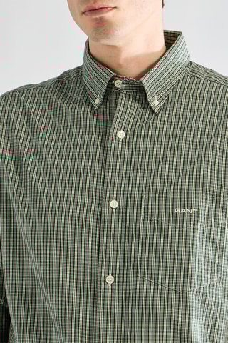 Camisa em algodão biológico - Verde