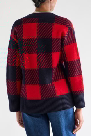 Casaco de malha - Azul