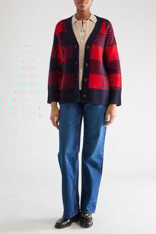 Casaco de malha - Azul