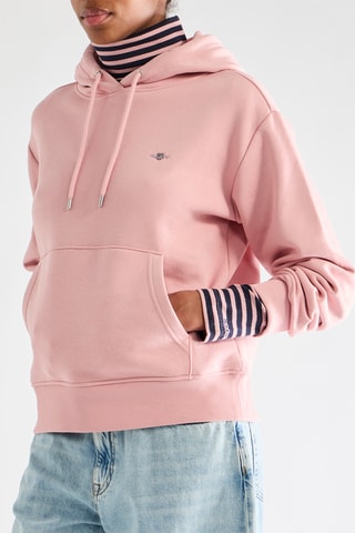 Sweat com capuz - Rosa