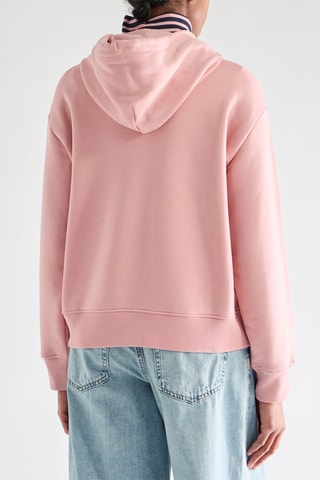 Sweat com capuz - Rosa