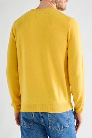 Camisola em lã de cordeiro - Amarelo