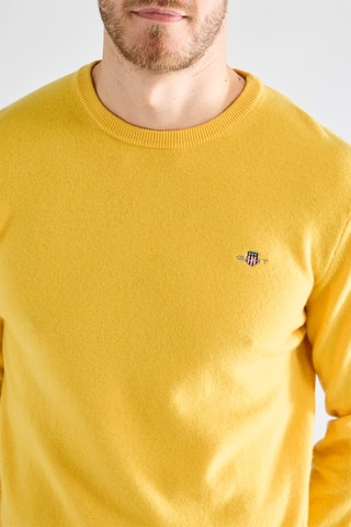 Camisola em lã de cordeiro - Amarelo